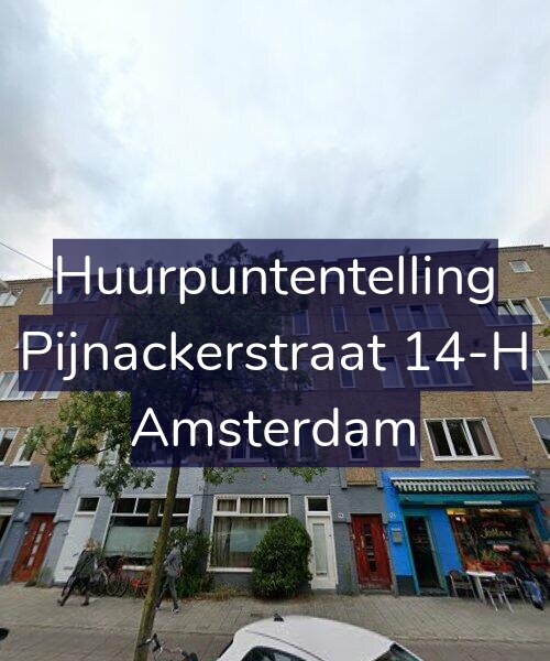 Foto gevel Huurpuntentelling voor Pijnackerstraat 14-H, Amsterdam