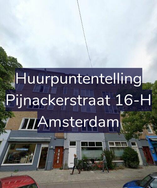 Foto gevel Huurpuntentelling voor Pijnackerstraat 16-H, Amsterdam