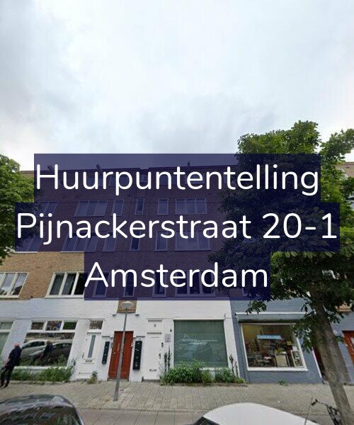 Foto gevel Huurpuntentelling voor Pijnackerstraat 20-1, Amsterdam