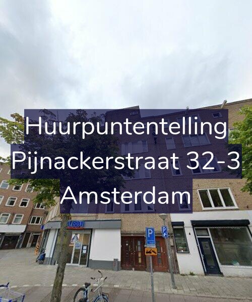 Foto gevel Huurpuntentelling voor Pijnackerstraat 32-3, Amsterdam