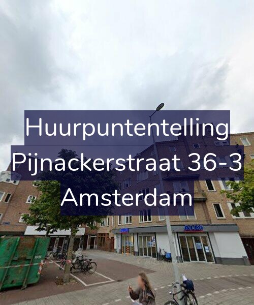 Foto gevel Huurpuntentelling voor Pijnackerstraat 36-3, Amsterdam