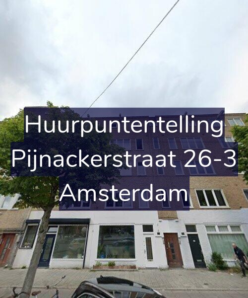Foto gevel Huurpuntentelling voor Pijnackerstraat 26-3, Amsterdam