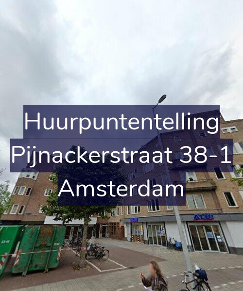 Foto gevel Huurpuntentelling voor Pijnackerstraat 38-1, Amsterdam