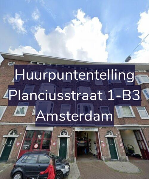 Foto gevel Huurpuntentelling voor Planciusstraat 1-B3, Amsterdam
