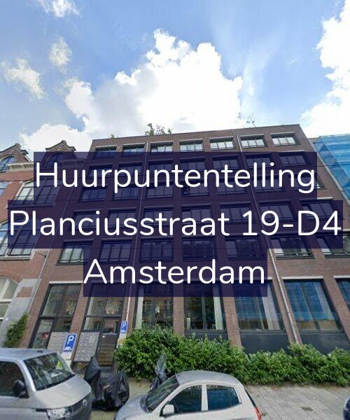 Foto gevel Huurpuntentelling voor Planciusstraat 19-D4, Amsterdam