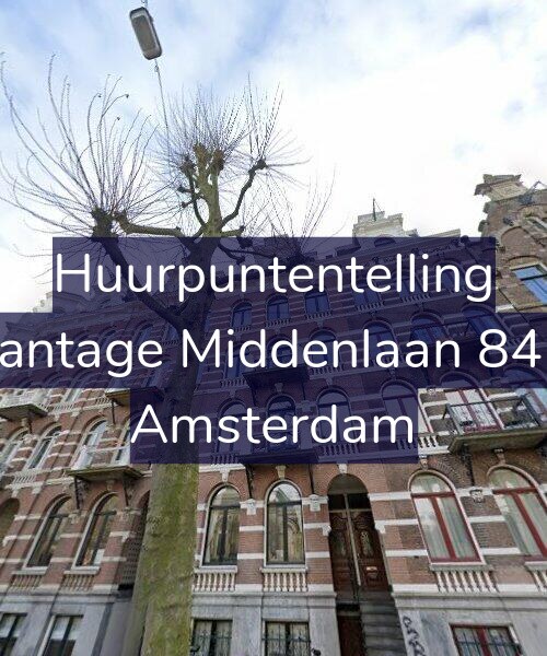 Foto gevel Huurpuntentelling voor Plantage Middenlaan 84-3, Amsterdam