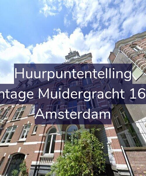 Foto gevel Huurpuntentelling voor Plantage Muidergracht 161-3, Amsterdam