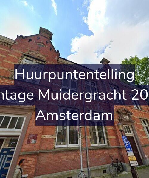 Foto gevel Huurpuntentelling voor Plantage Muidergracht 20-C5, Amsterdam