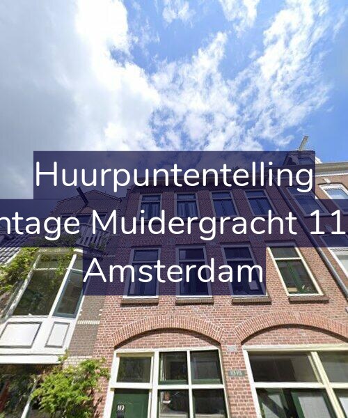 Foto gevel Huurpuntentelling voor Plantage Muidergracht 113-2, Amsterdam