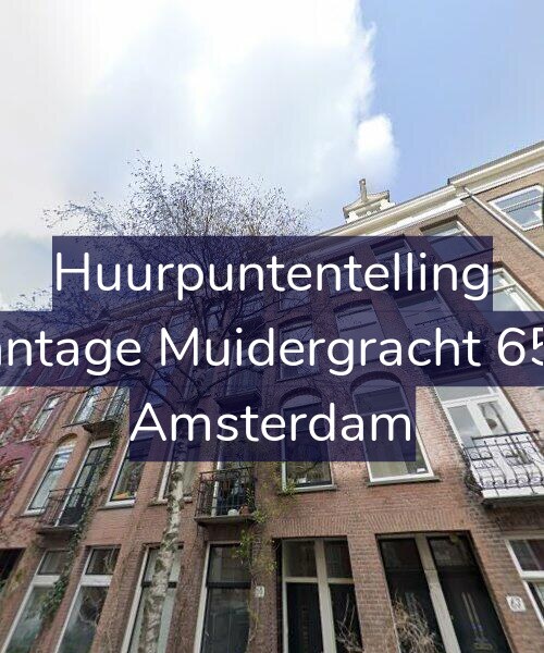 Foto gevel Huurpuntentelling voor Plantage Muidergracht 65-3, Amsterdam