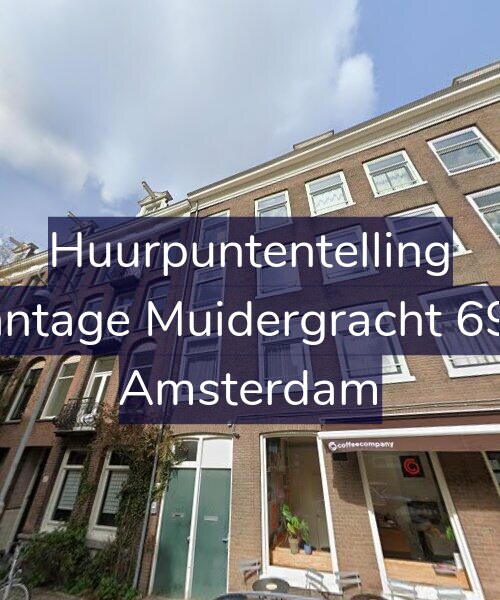 Foto gevel Huurpuntentelling voor Plantage Muidergracht 69-1, Amsterdam