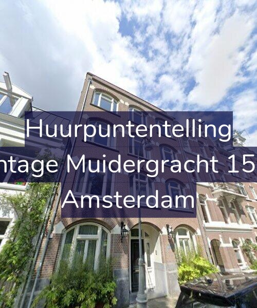 Foto gevel Huurpuntentelling voor Plantage Muidergracht 155-C, Amsterdam