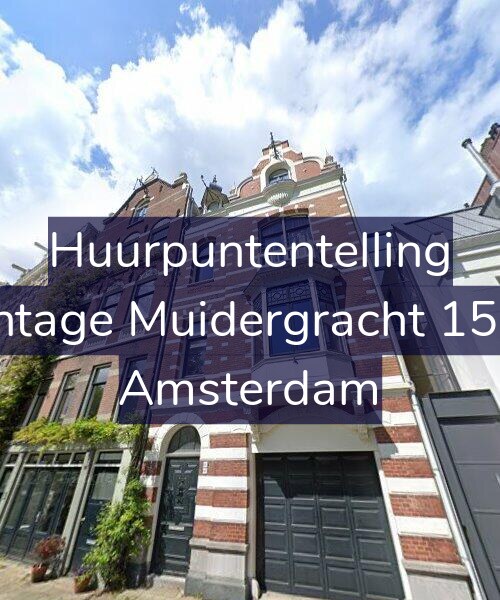 Foto gevel Huurpuntentelling voor Plantage Muidergracht 151-B, Amsterdam