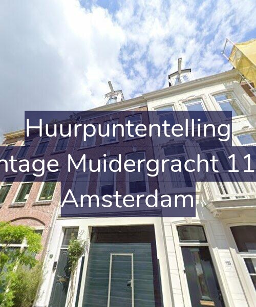 Foto gevel Huurpuntentelling voor Plantage Muidergracht 117-1, Amsterdam
