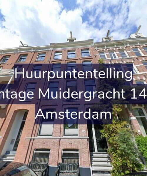Foto gevel Huurpuntentelling voor Plantage Muidergracht 141-1, Amsterdam