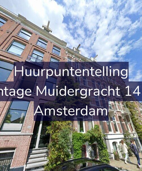 Foto gevel Huurpuntentelling voor Plantage Muidergracht 143-O, Amsterdam