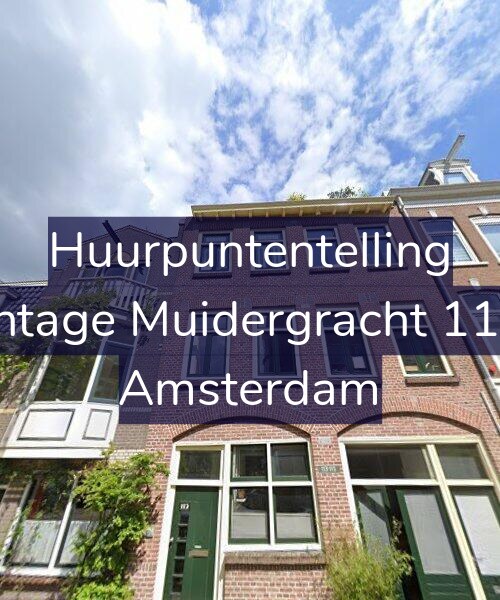 Foto gevel Huurpuntentelling voor Plantage Muidergracht 113-1, Amsterdam