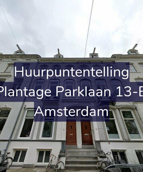 Foto gevel Huurpuntentelling voor Plantage Parklaan 13-B, Amsterdam