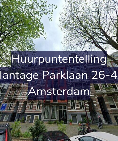 Foto gevel Huurpuntentelling voor Plantage Parklaan 26-4A, Amsterdam