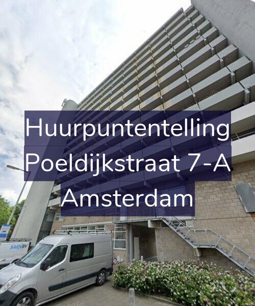 Foto gevel Huurpuntentelling voor Poeldijkstraat 7-A, Amsterdam