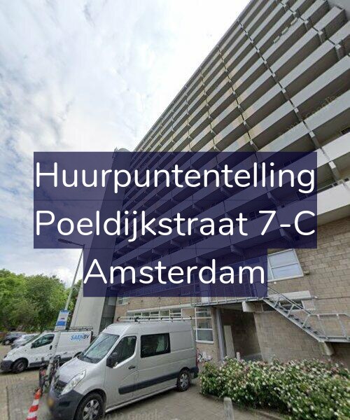 Foto gevel Huurpuntentelling voor Poeldijkstraat 7-C, Amsterdam