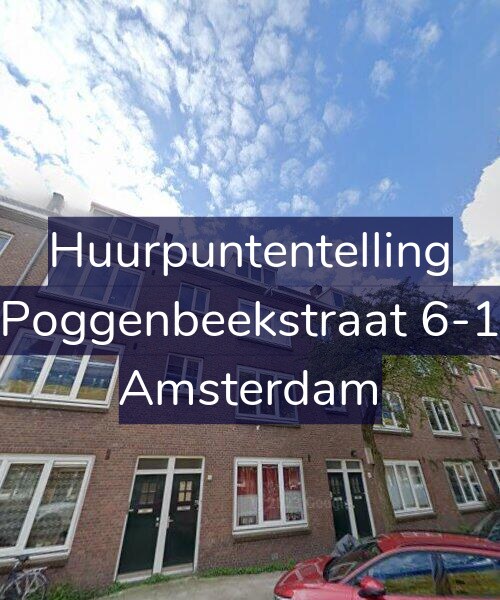Foto gevel Huurpuntentelling voor Poggenbeekstraat 6-1, Amsterdam