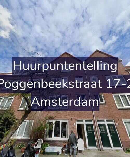 Foto gevel Huurpuntentelling voor Poggenbeekstraat 17-2, Amsterdam