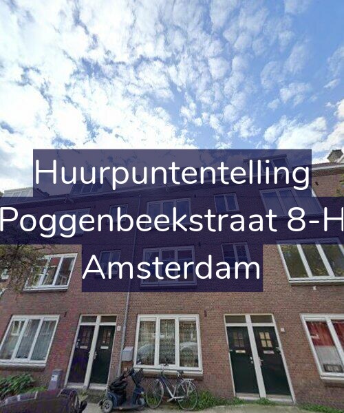 Foto gevel Huurpuntentelling voor Poggenbeekstraat 8-H, Amsterdam