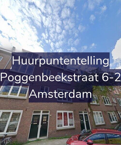 Foto gevel Huurpuntentelling voor Poggenbeekstraat 6-2, Amsterdam