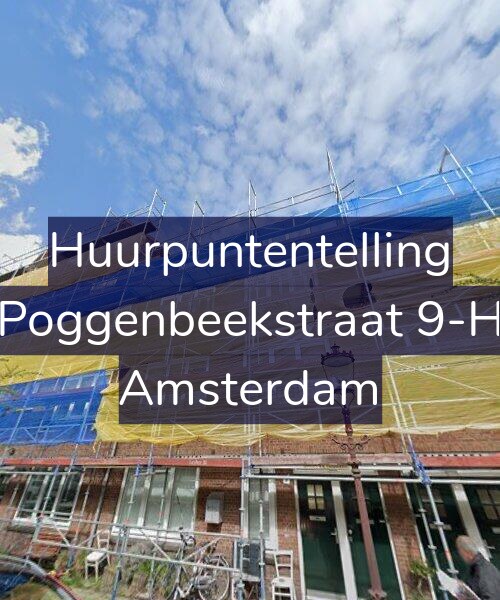 Foto gevel Huurpuntentelling voor Poggenbeekstraat 9-H, Amsterdam