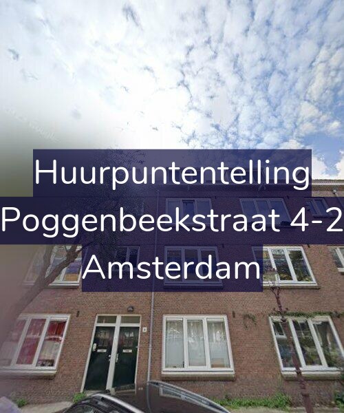Foto gevel Huurpuntentelling voor Poggenbeekstraat 4-2, Amsterdam