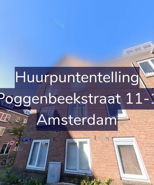 Foto gevel Huurpuntentelling voor Poggenbeekstraat 11-1, Amsterdam