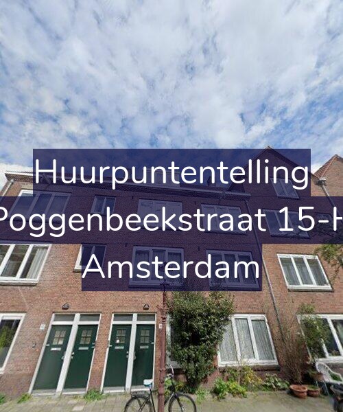Foto gevel Huurpuntentelling voor Poggenbeekstraat 15-H, Amsterdam