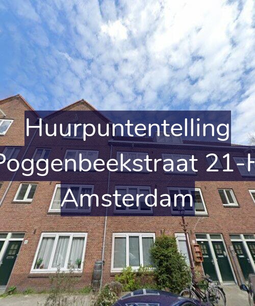 Foto gevel Huurpuntentelling voor Poggenbeekstraat 21-H, Amsterdam