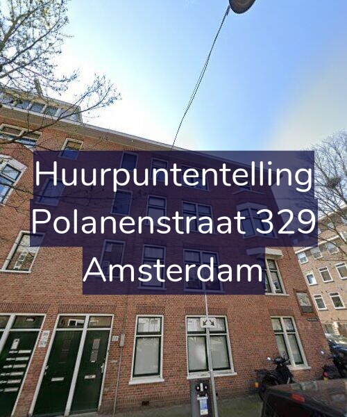 Foto gevel Huurpuntentelling voor Polanenstraat 329, Amsterdam