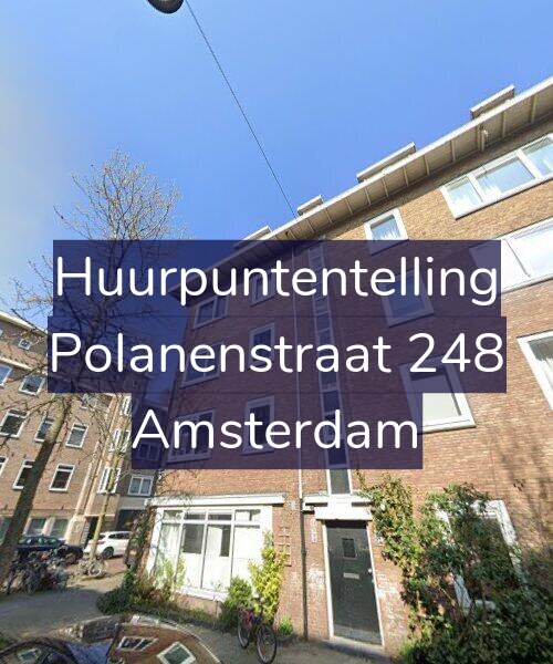 Foto gevel Huurpuntentelling voor Polanenstraat 248, Amsterdam
