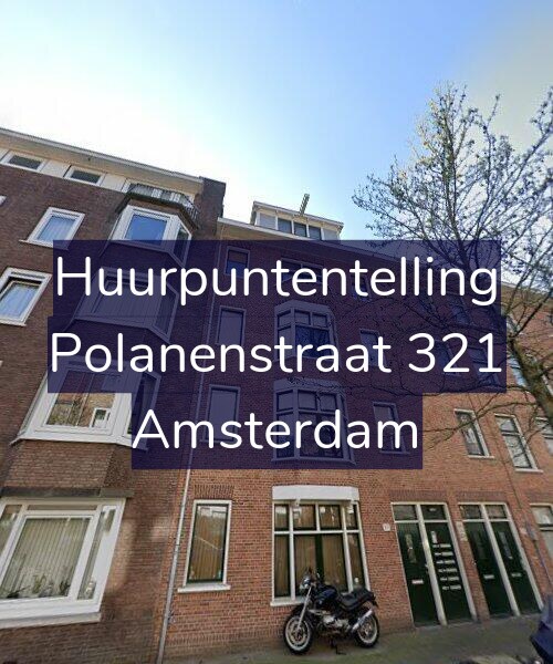 Foto gevel Huurpuntentelling voor Polanenstraat 321, Amsterdam