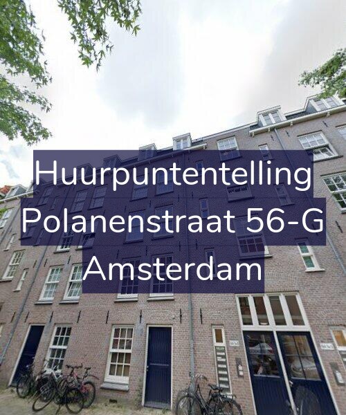 Foto gevel Huurpuntentelling voor Polanenstraat 56-G, Amsterdam