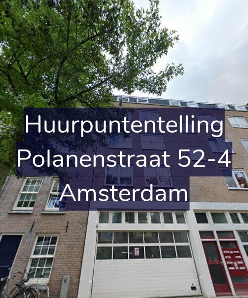 Foto gevel Huurpuntentelling voor Polanenstraat 52-4, Amsterdam