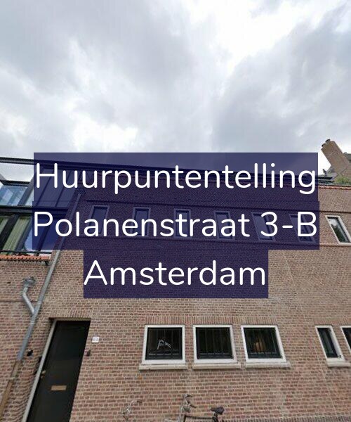 Foto gevel Huurpuntentelling voor Polanenstraat 3-B, Amsterdam