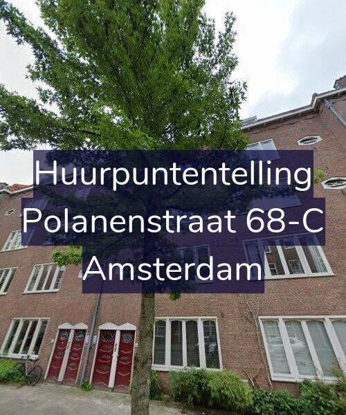 Foto gevel Huurpuntentelling voor Polanenstraat 68-C, Amsterdam