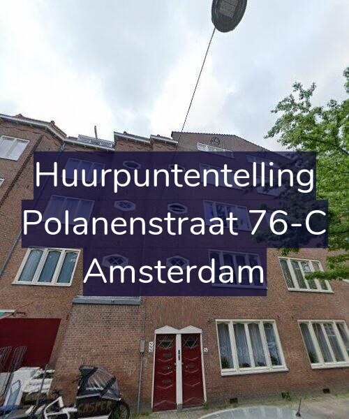 Foto gevel Huurpuntentelling voor Polanenstraat 76-C, Amsterdam
