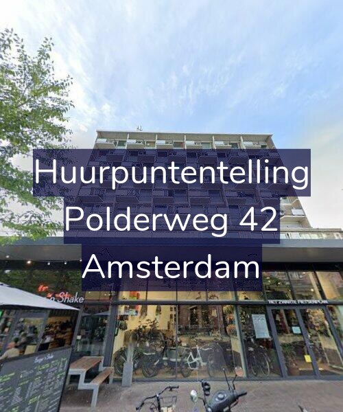 Foto gevel Huurpuntentelling voor Polderweg 42, Amsterdam