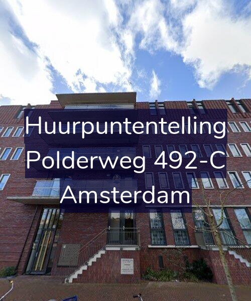 Foto gevel Huurpuntentelling voor Polderweg 492-C, Amsterdam