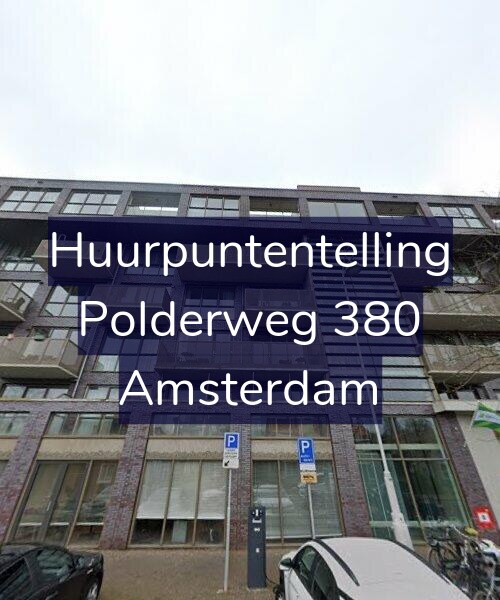Foto gevel Huurpuntentelling voor Polderweg 380, Amsterdam