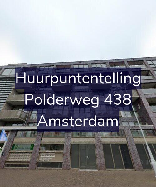 Foto gevel Huurpuntentelling voor Polderweg 438, Amsterdam