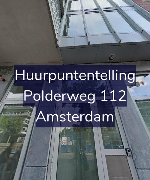 Foto gevel Huurpuntentelling voor Polderweg 112, Amsterdam