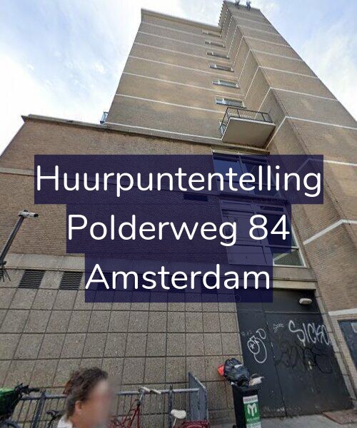 Foto gevel Huurpuntentelling voor Polderweg 84, Amsterdam