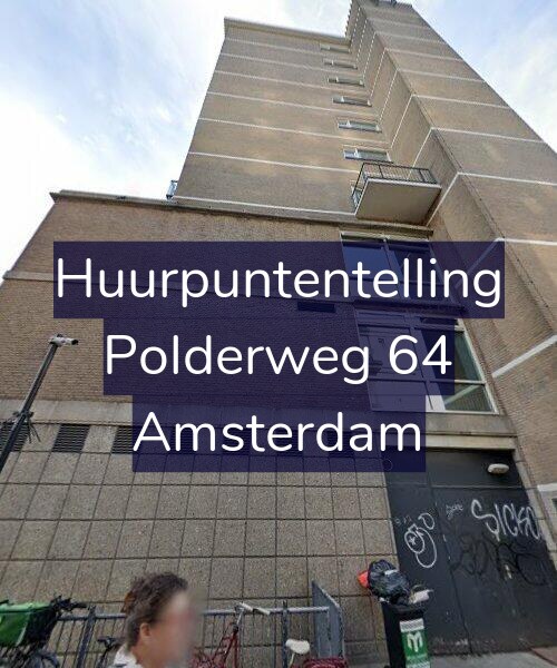 Foto gevel Huurpuntentelling voor Polderweg 64, Amsterdam