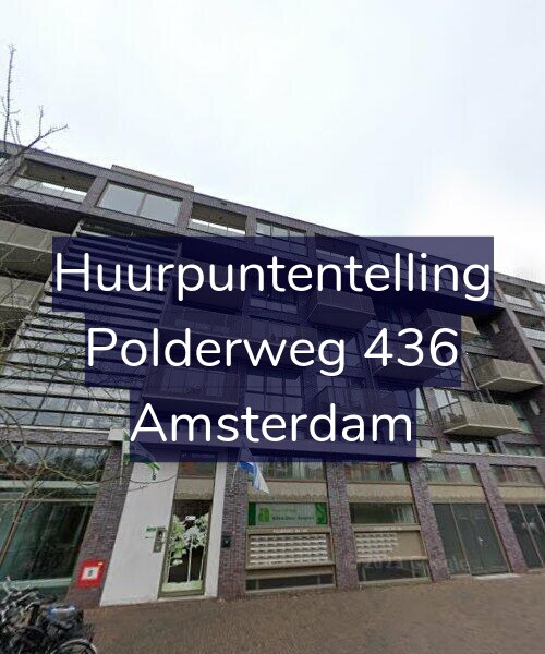Foto gevel Huurpuntentelling voor Polderweg 436, Amsterdam